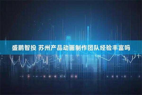 盛鹏智投 苏州产品动画制作团队经验丰富吗