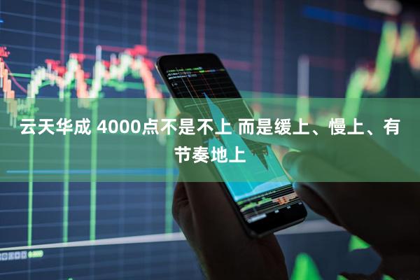云天华成 4000点不是不上 而是缓上、慢上、有节奏地上