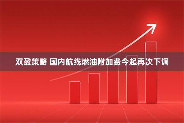 双盈策略 国内航线燃油附加费今起再次下调